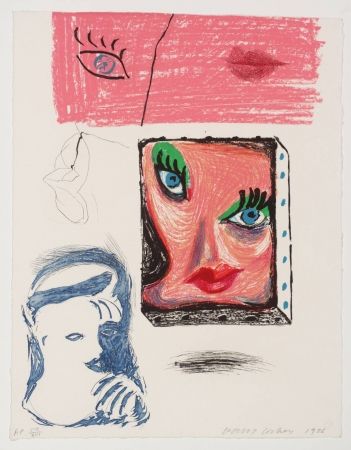 Aguafuerte Y Aguatinta Hockney - An image of Celia