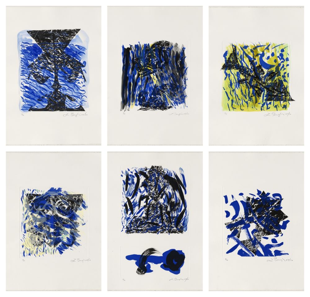 Grabado Benglis - Anchor (set)