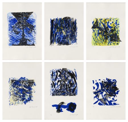 Grabado Benglis - Anchor (set)