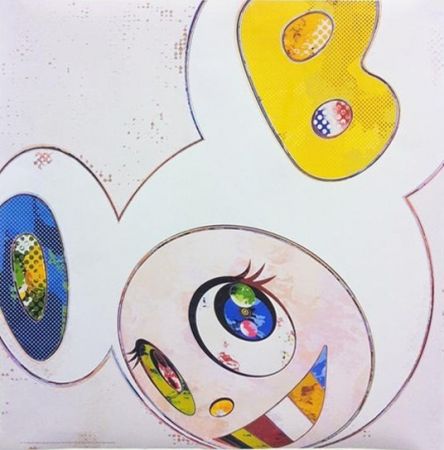 Múltiple Murakami - And Then x 6 - White with Blue and Yellow ears