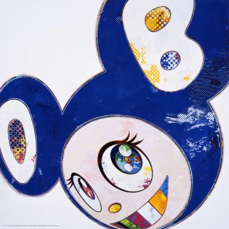 Litografía Murakami - And Then...(Blue)