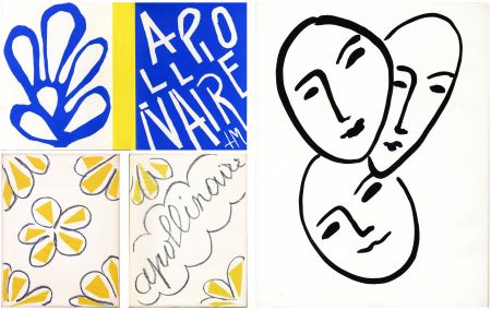 Libro Ilustrado Matisse - André Rouveyre : APOLLINAIRE. 7 lithographies et 1 gravure originales (1952)..