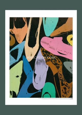 Litografía Warhol - Andy Warhol: 'Diamond Dust Shoes' 1999 Offset-lithograph 