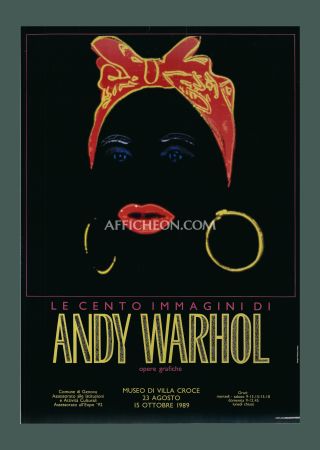 Litografía Warhol - Andy Warhol: 'Mammy' 1989 Offset-lithograph