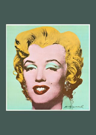Sin Técnico Warhol - Andy Warhol: 'Marilyn (Tate Gallery)' Original 1970 Hand-signed Pop Art Poster Print