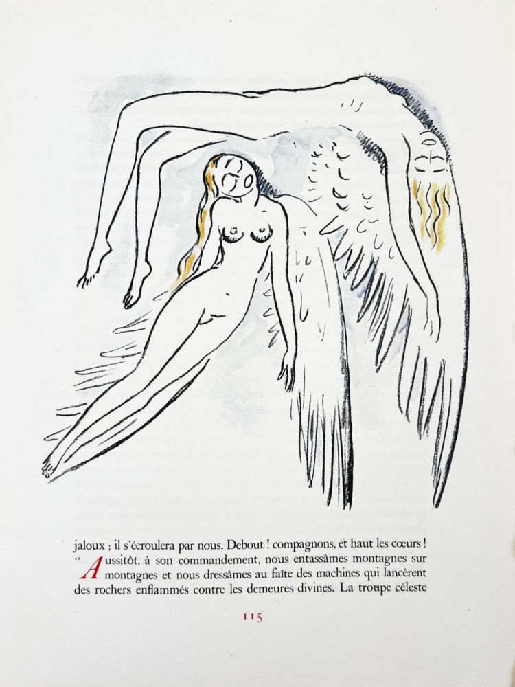 Litografía Van Dongen - Angels