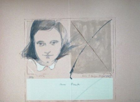 Linograbado Bru - Anne Frank