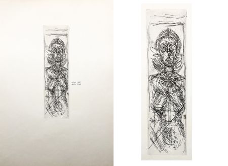 Aguafuerte Giacometti - 