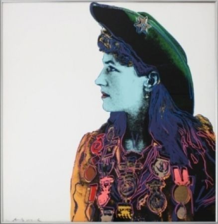 Serigrafía Warhol - Annie Oakley 378 by Andy Warhol 