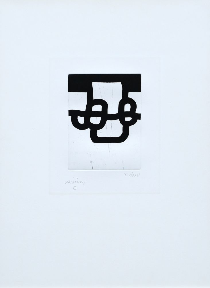 Aguafuerte Chillida - Antzo