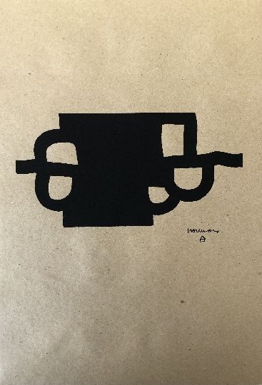 Serigrafía Chillida - Antzo II