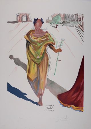 Litografía Dali - Apollon, from Ovide L'art D'aimer - Hand-signed - Large size
