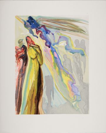 Grabado En Madera Dali - Apparition de l'ancêtre, 1963