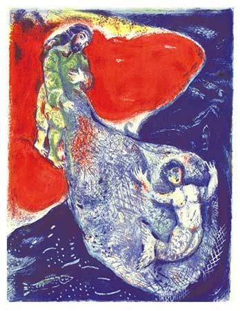 Litografía Chagall - Arabian Nights