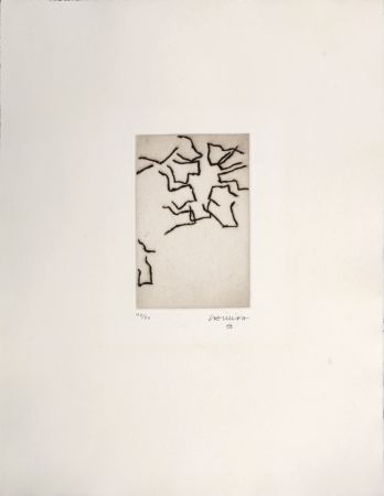 Litografía Chillida - Articulations III, 1962 - Hand-signed!
