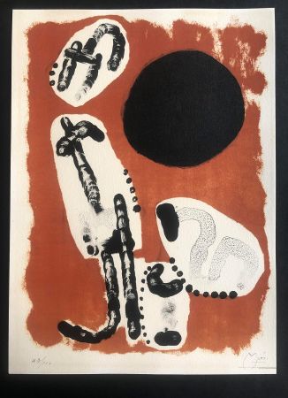 Litografía Miró - Astrologie I 