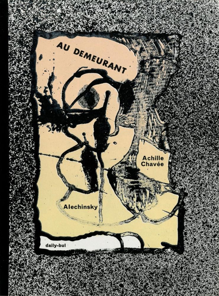 Litografía Alechinsky - Au demeurant