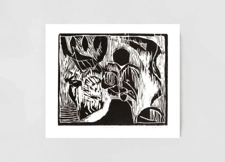 Grabado En Madera Alechinsky - Au fil du bois I