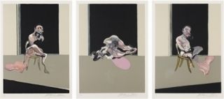 Grabado Bacon - August (triptych)