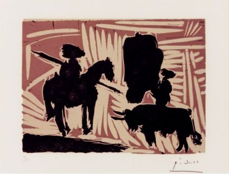 Linograbado Picasso - Avant le pique