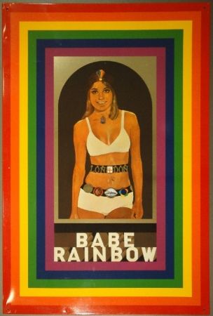 Serigrafía Blake - Babe Rainbow