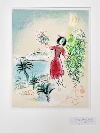 Litografía Chagall - Baie des Anges