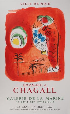 Libro Ilustrado Chagall - Baie des Anges, la sirène rouge