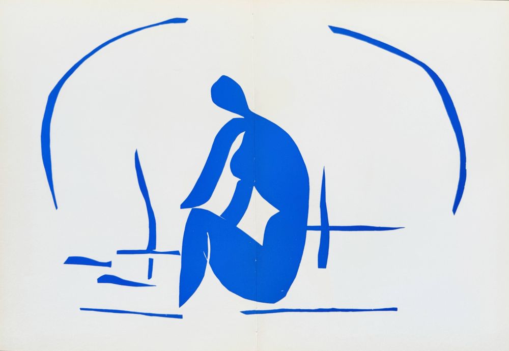 Litografía Matisse - Baigneuse Dans Les Resaux