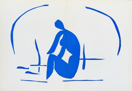 Litografía Matisse - Baigneuse Dans Les Resaux