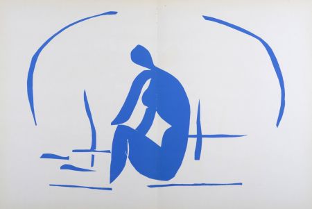 Litografía Matisse (After) - Baigneuse dans les roseaux I, 1958