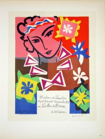 Litografía Matisse - Bal de L'Ecole des Arts Décoratifs  1951