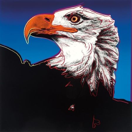 Serigrafía Warhol - Bald Eagle
