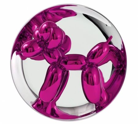Cerámica Koons - Balloon Dog (Magenta)