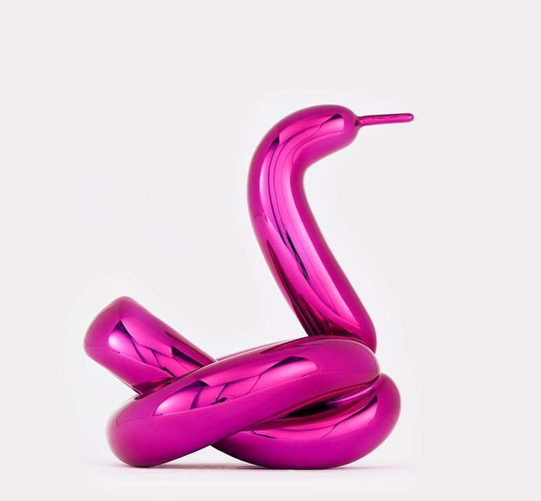 Múltiple Koons - Balloon Swan (Magenta)