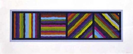 Sin Técnico Lewitt - Bands Not Straight in Four Directions (multicoloured)