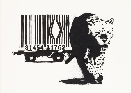 Serigrafía Banksy - Barcode