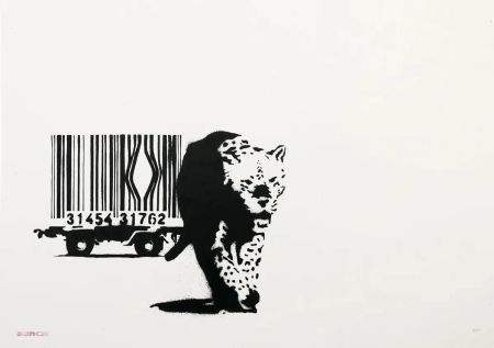 Serigrafía Banksy - Barcode