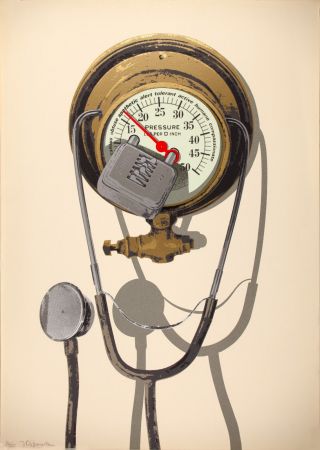 Serigrafía Burwitz - Barometer of Average Sensibilities (Combination Lost)