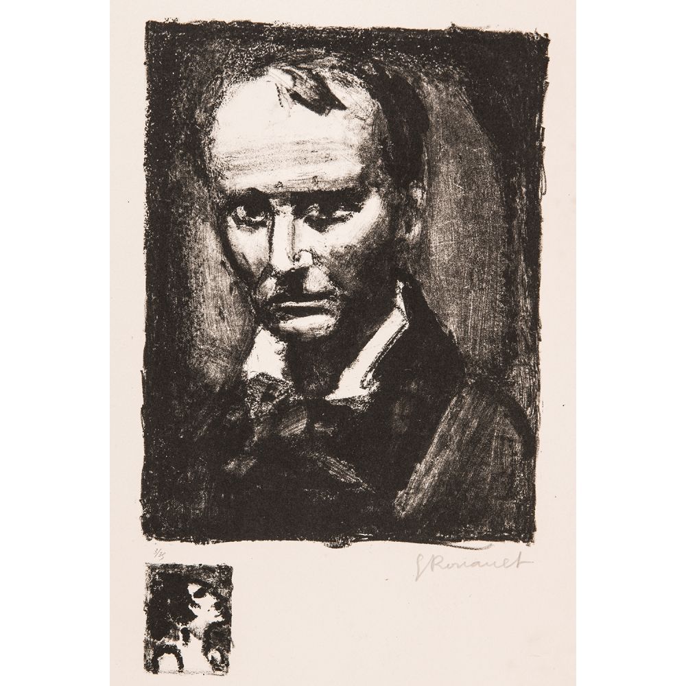 Litografía Rouault - Baudelaire