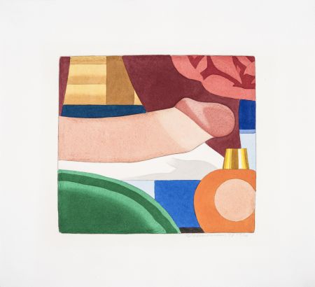 Serigrafía Wesselmann - Bedroom Penis