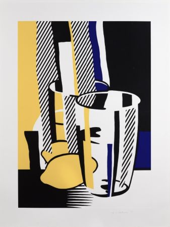 Litografía Lichtenstein - Before the Mirror (from Mirrors of the Mind portfolio)