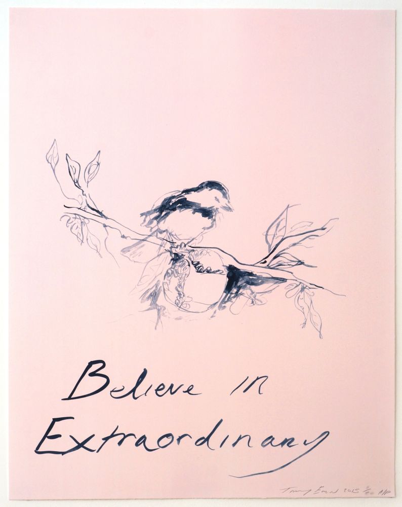 Litografía Emin - Believe in Extraordinary