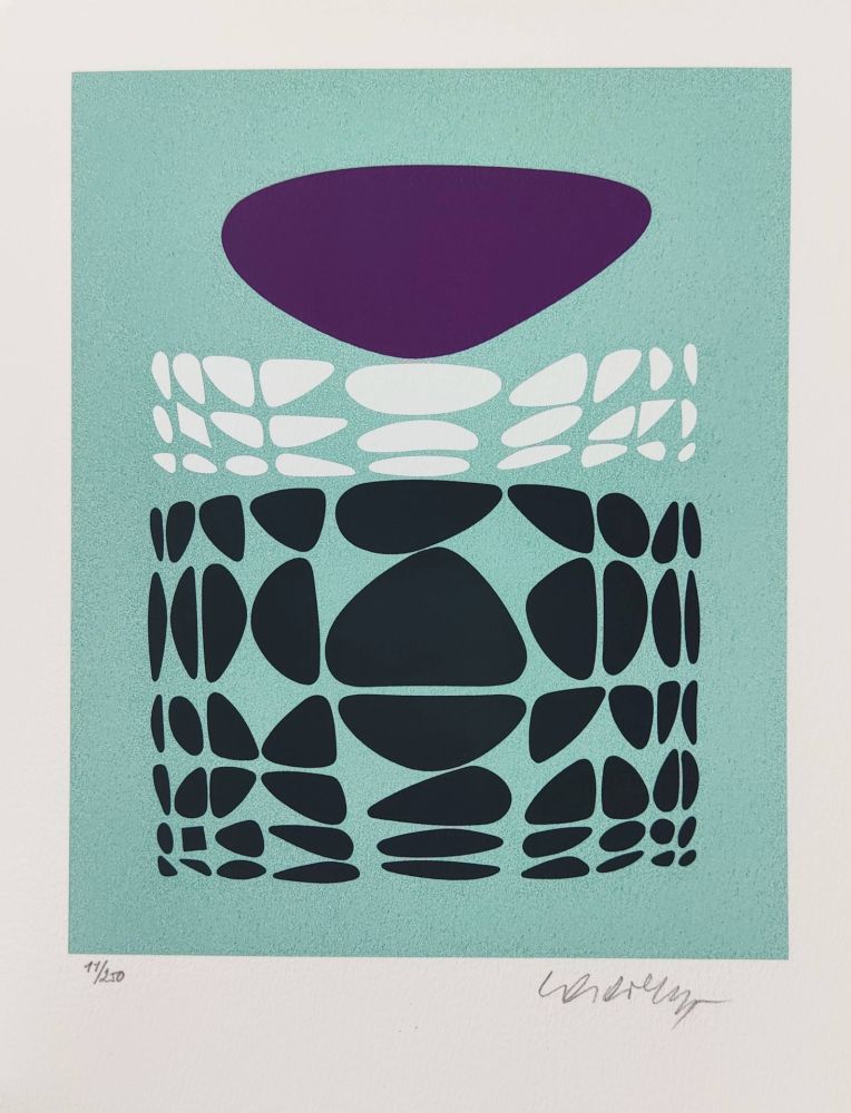 Serigrafía Vasarely - Beltica