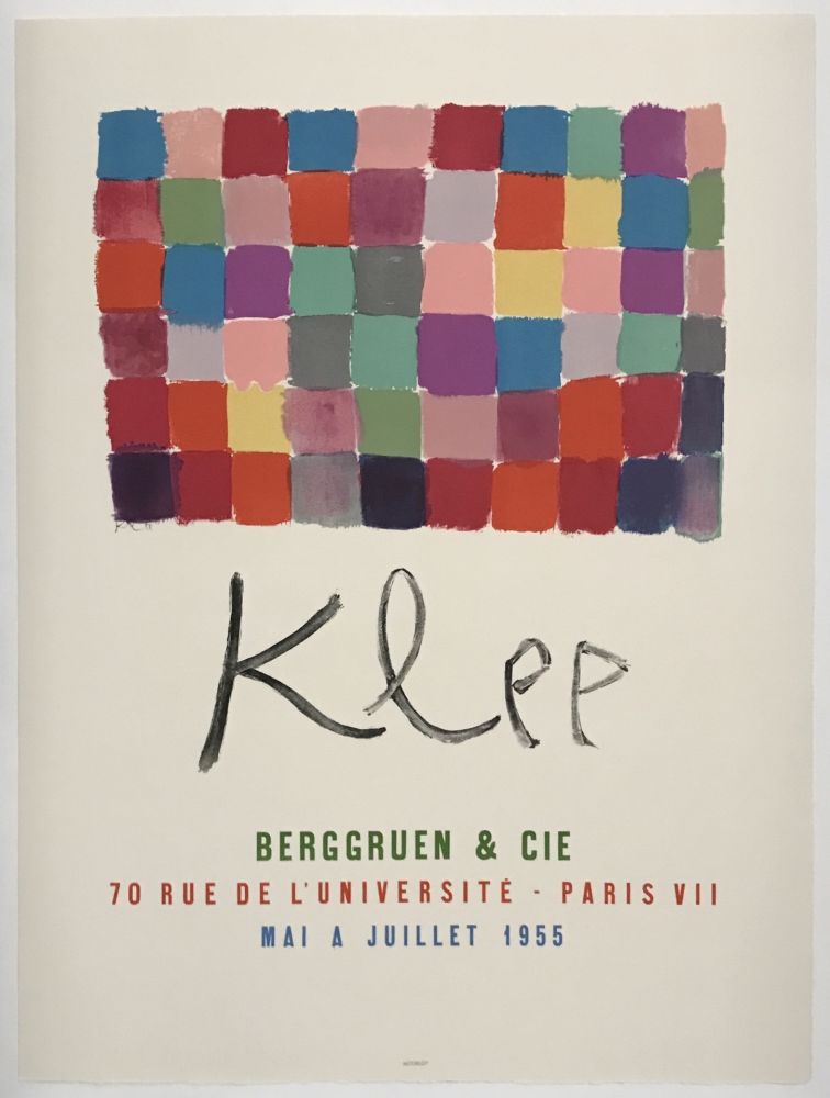 Litografía Klee - Berggruen & Cie