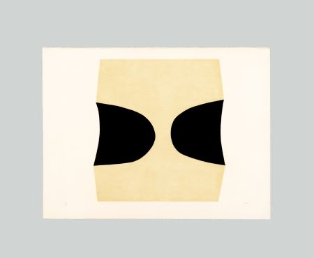 Grabado Burri - Bianchi e neri I-C