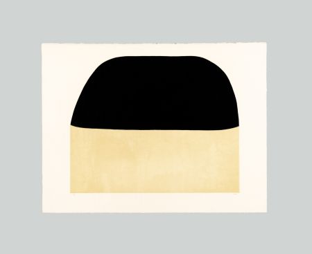 Litografía Burri - Bianchi e neri I-E