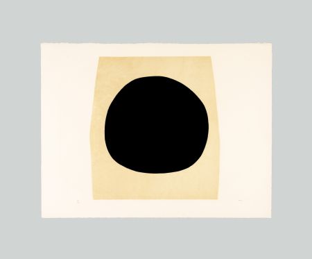 Litografía Burri - Bianchi e neri I-F