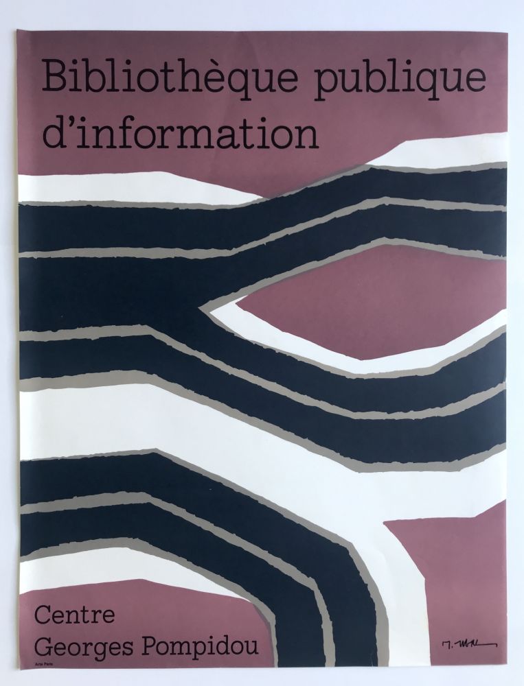 Cartel Ubac - Bibliothèque publique d'Information (BPI) / Centre Pompidou