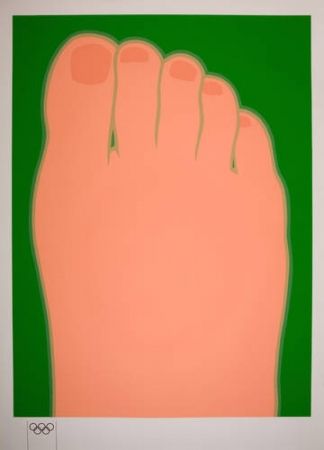 Serigrafía Wesselmann - Big foot