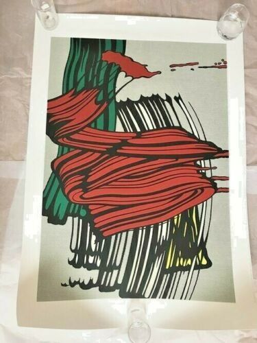 Serigrafía Lichtenstein - BIG PAINTING NO 6